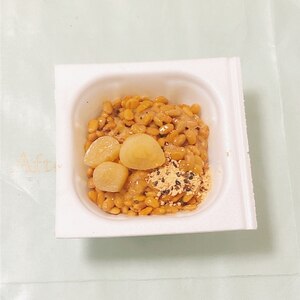 菌活しましょᕷ* 黒豆きな粉のアレンジ納豆ꕤ୭*